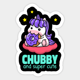 Chubby And Super Cute | Cute Baby Sticker